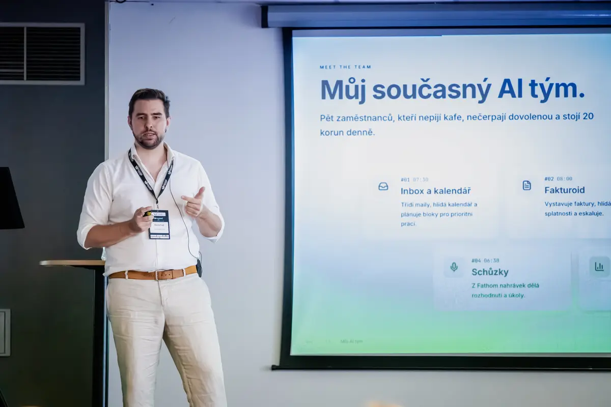 David Fogl prezentuje AI agenty