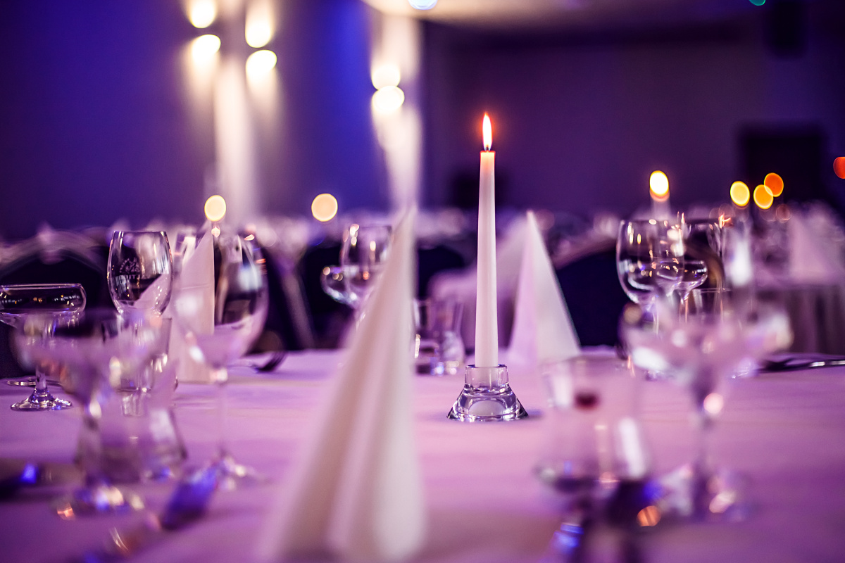 Detail — prostření